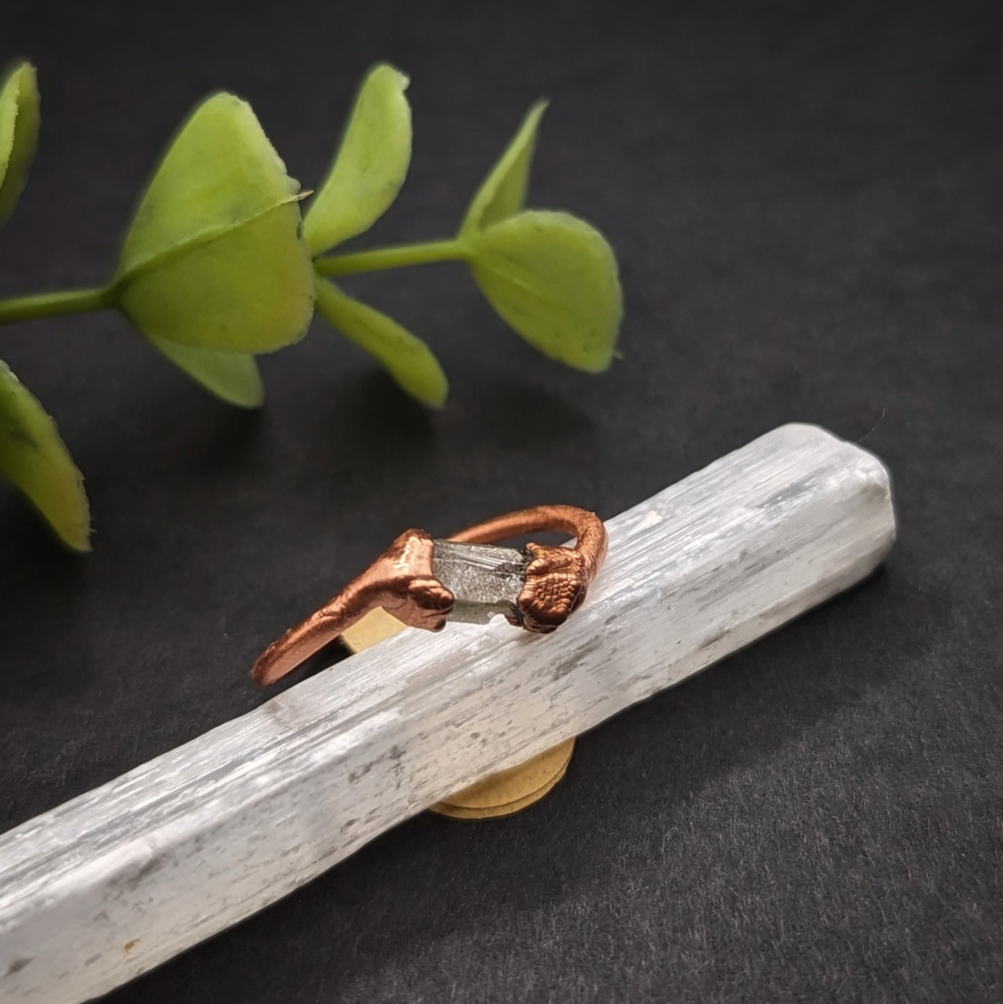 Clear Quartz Ring - Size 7