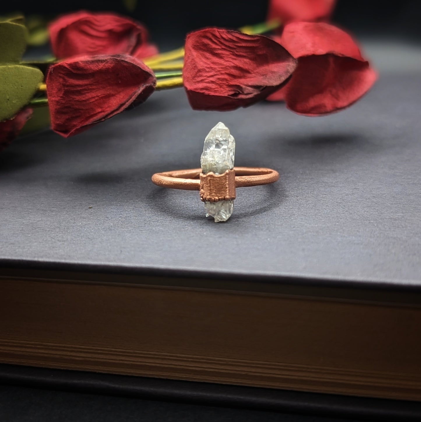 Quartz Point Ring - Size 9.5