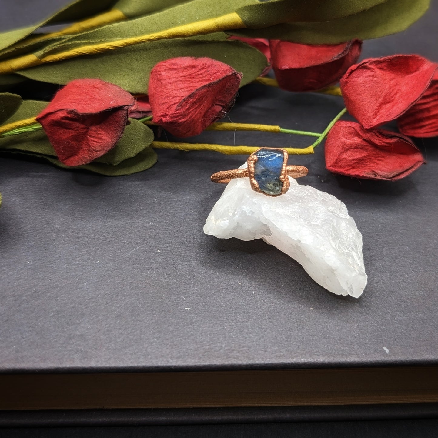 Labradorite Ring - Size 6.5