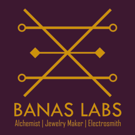 BanasLabs logo in gold