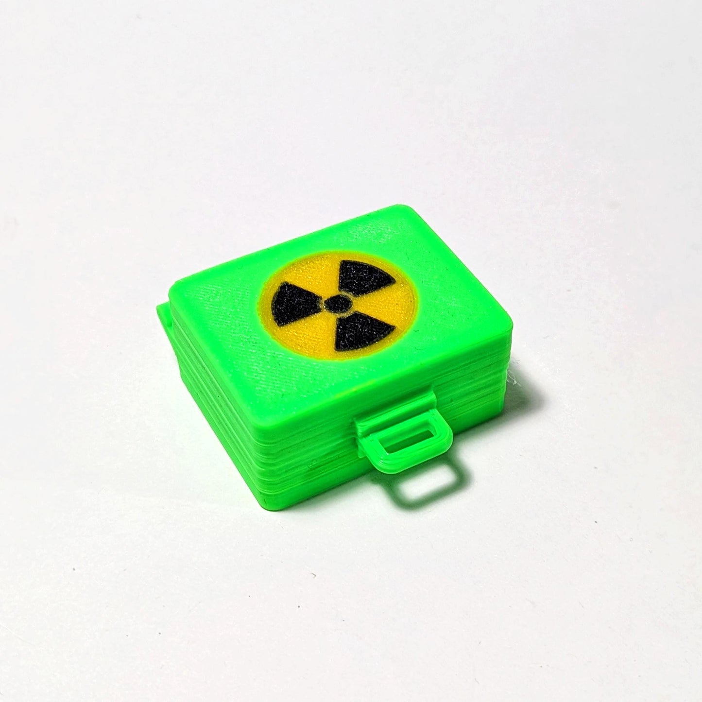 Nuke Briefcase Fidget, Big Red Button Desk Toy, Mechanical Keyboard Clicky Desk Toy