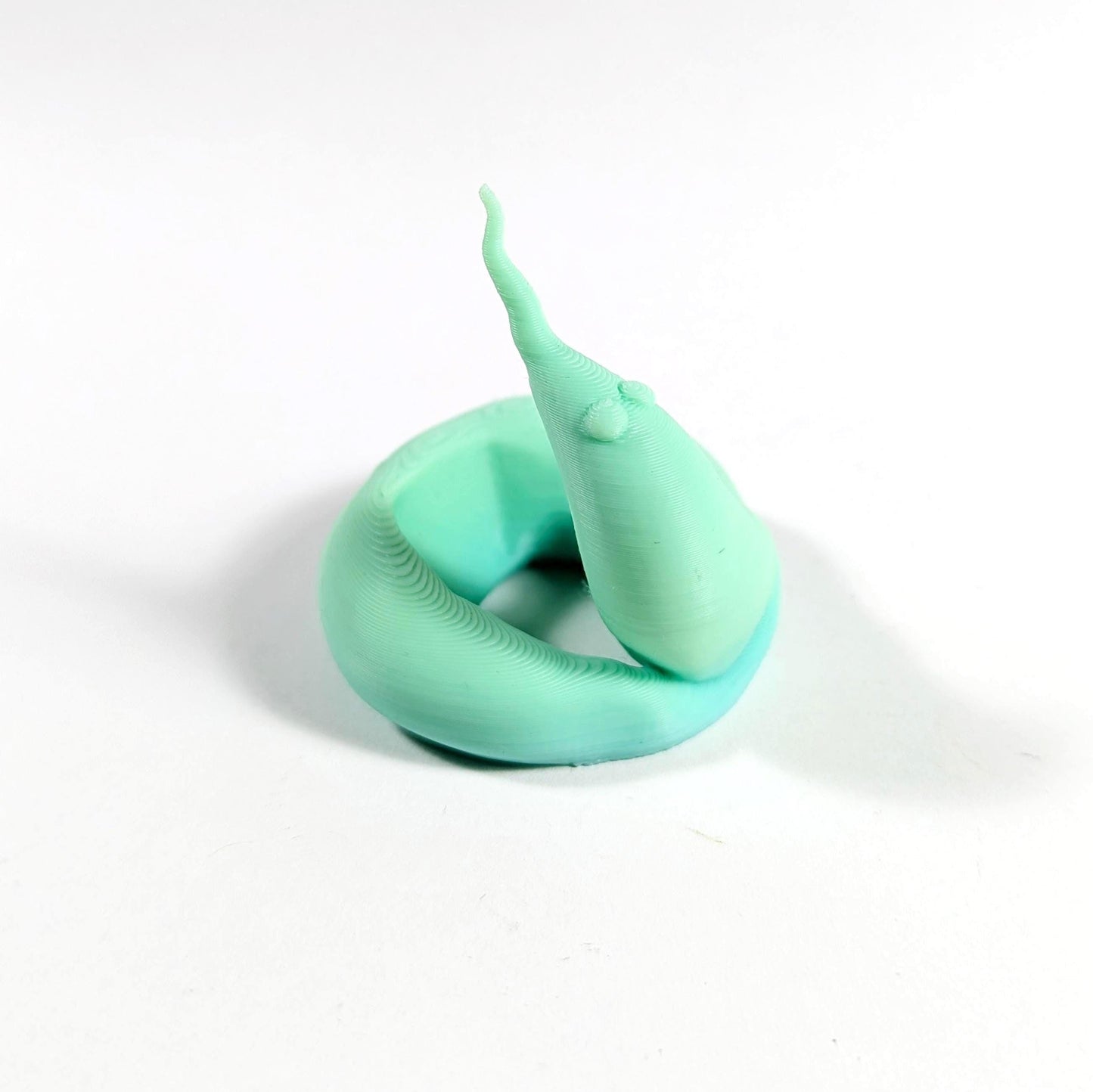 Worm on a String D20 Guardian, 3D Printed D20 Holder, Life Counter, TTRPG Accessory, RPG and Board Game Gift, Dice Display, Valentines Gift