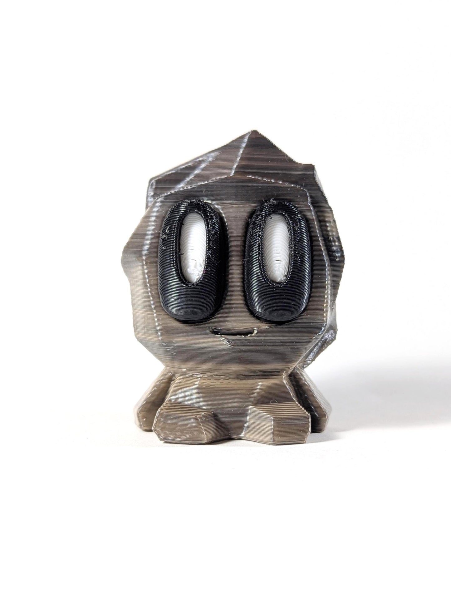 Pet Rock Desk Buddy, Blob Labs Pet Rock, Crystal Desk Friend, 3D Printed Pet Rock