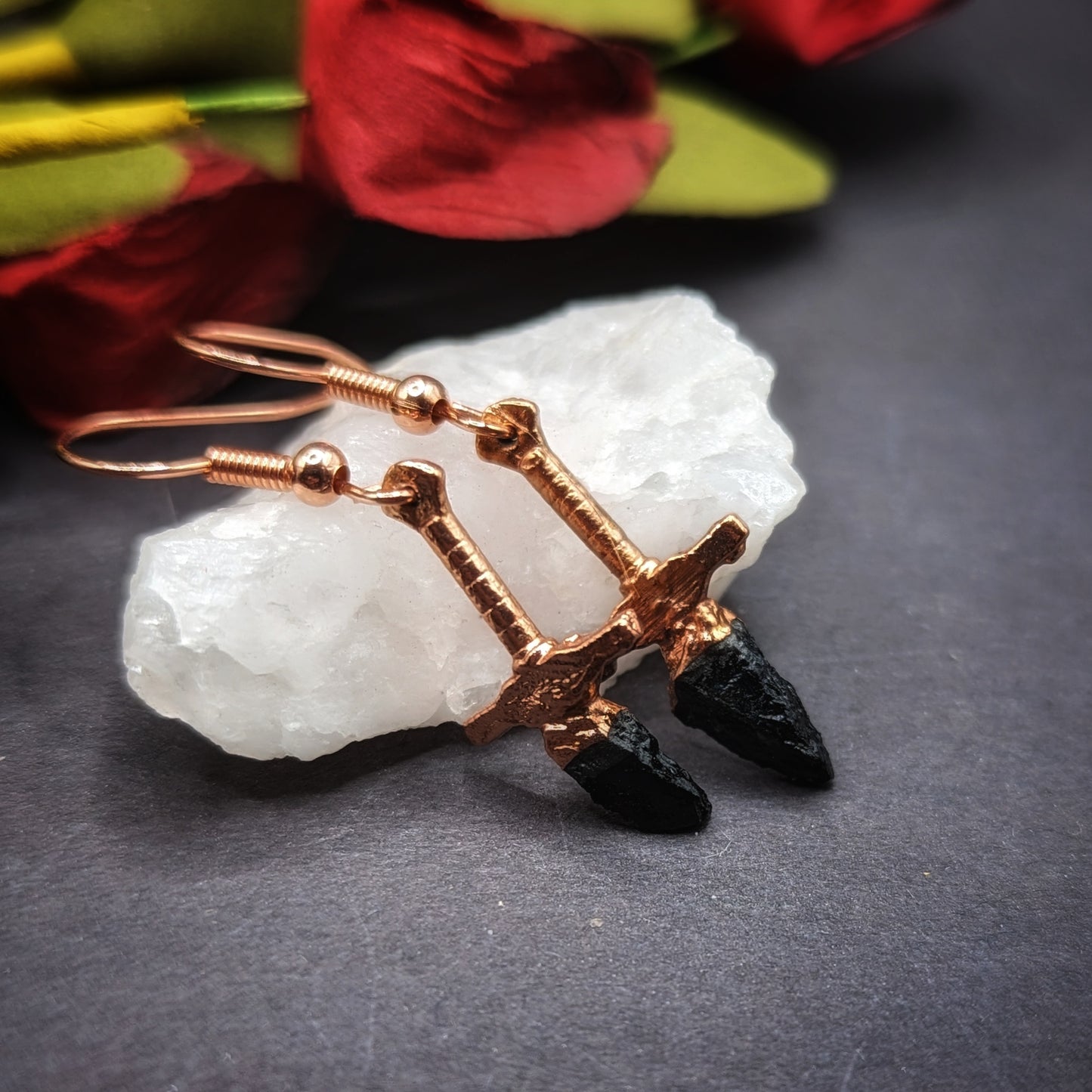 Kyanite Dagger Earrings