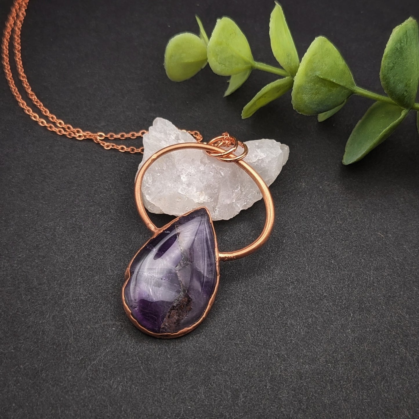 Trapiche Amethyst Necklace