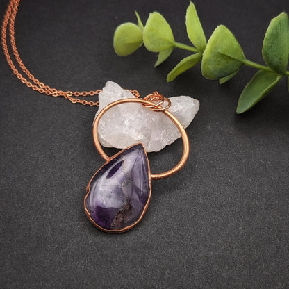 Trapiche Amethyst Necklace