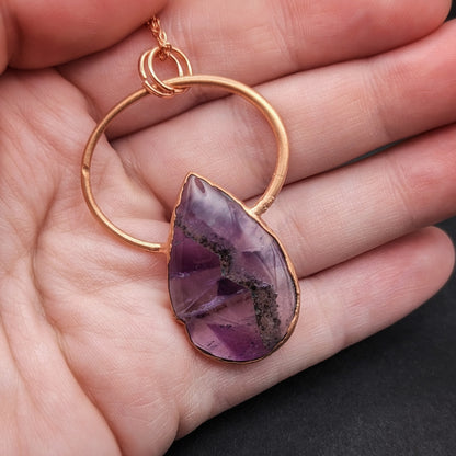 Trapiche Amethyst Necklace