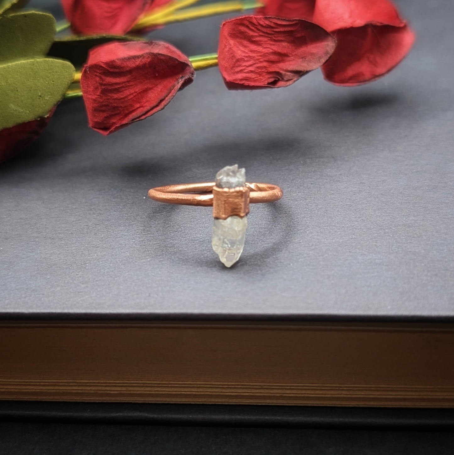 Quartz Point Ring - Size 9.5