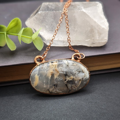 Transparent Agate Necklace