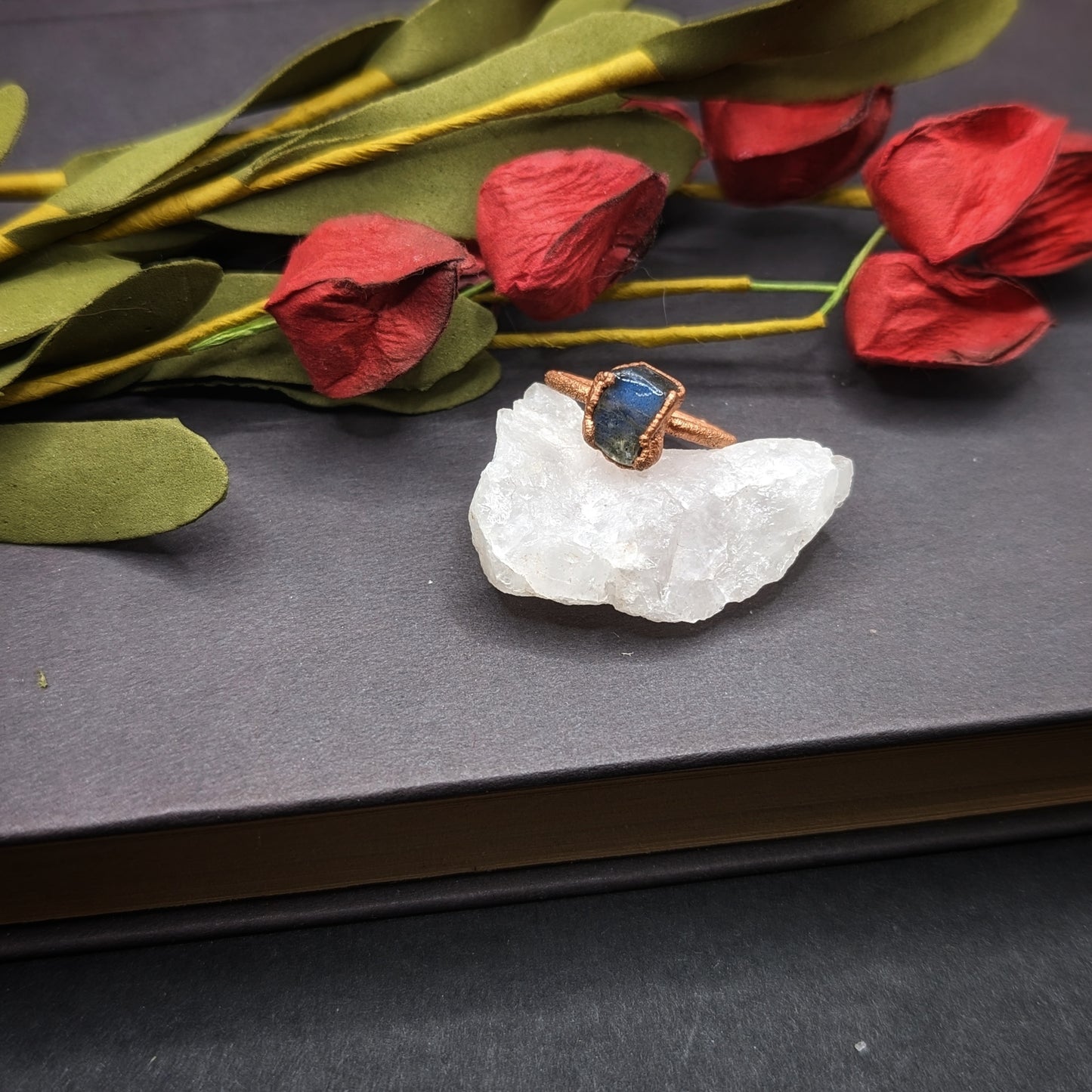Labradorite Ring - Size 6.5