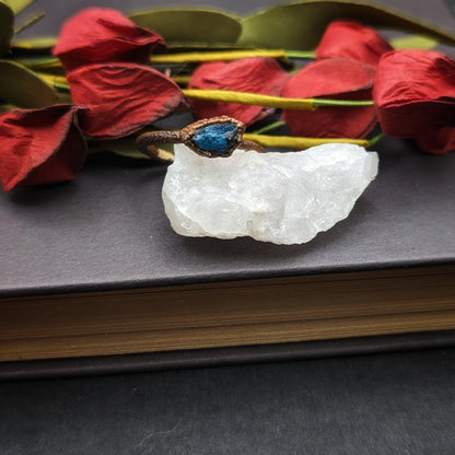 Blue Apatite Ring - Size 9
