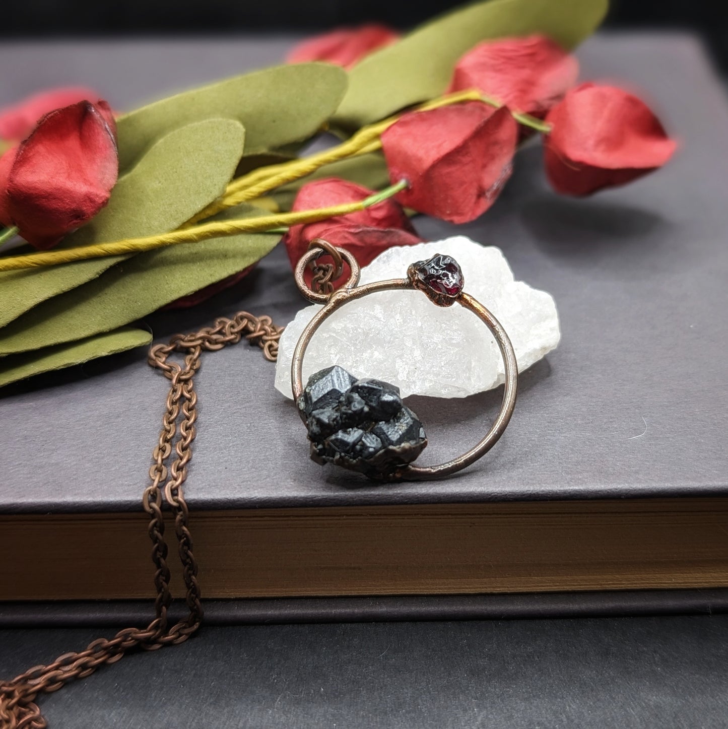 Garnet Rough Necklace