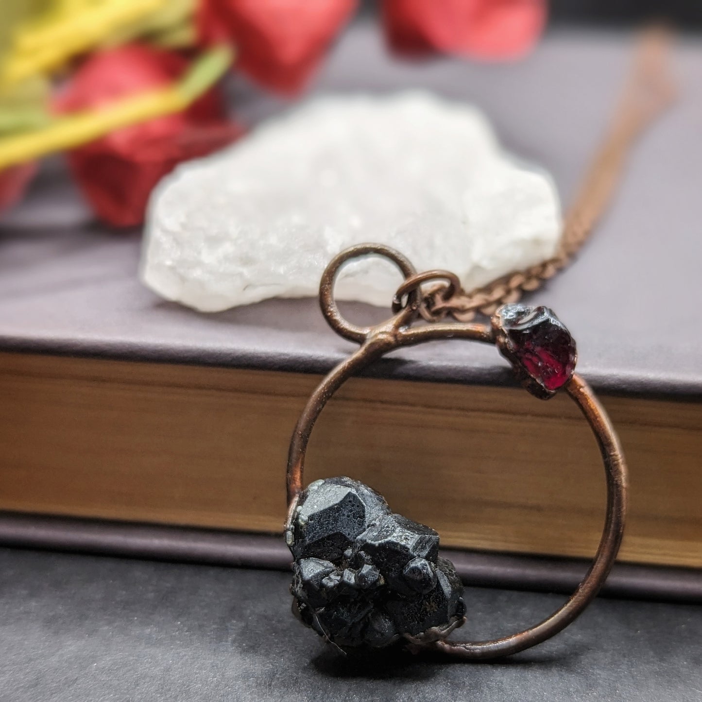 Garnet Rough Necklace