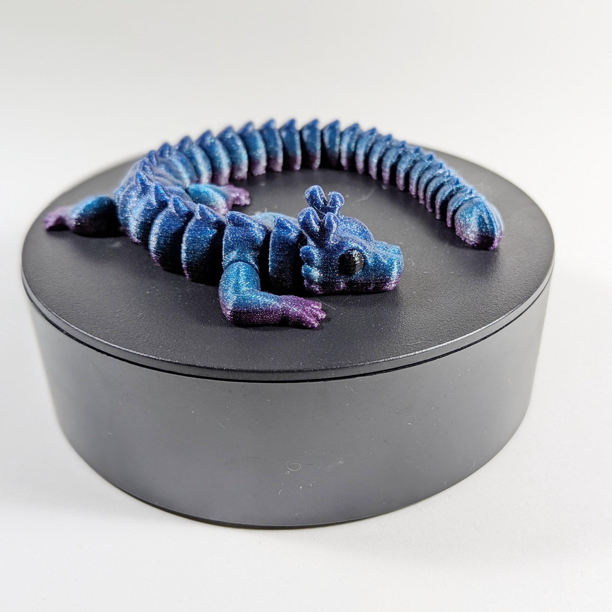 3D Printed Baby Flexi Dragon, Fidget Dragon, Articulated Dragon Friend