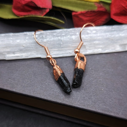 Black Tourmaline Earrings